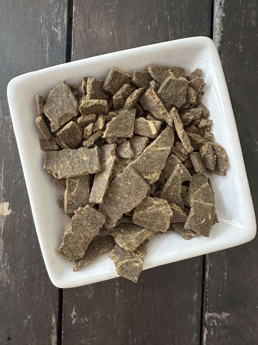 A picture of Sundays For Dogs' small dog size food in a white dish.